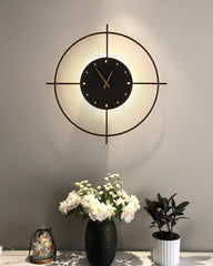 Horloge Murale Lumineuse avec LED
