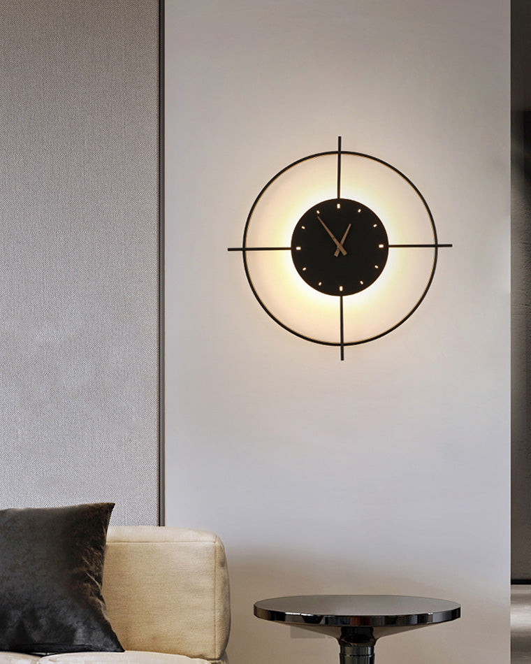 Horloge Murale Lumineuse avec LED