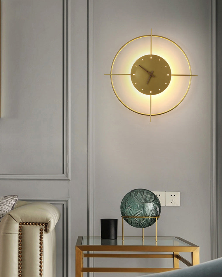Horloge Murale Lumineuse avec LED