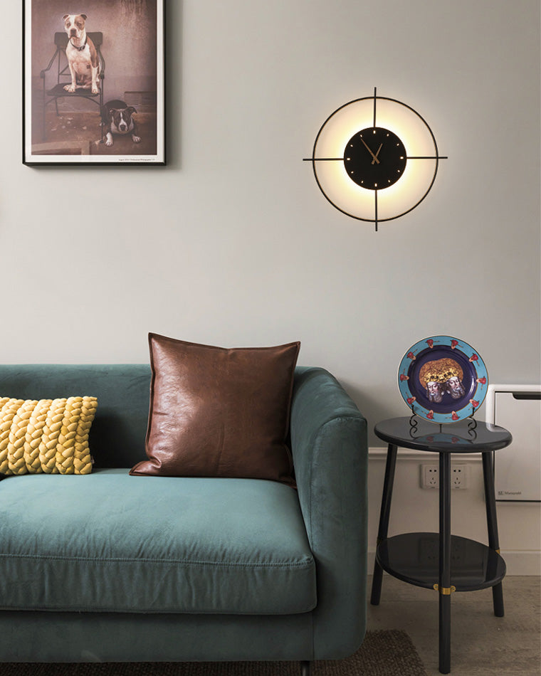 Horloge Murale Lumineuse avec LED