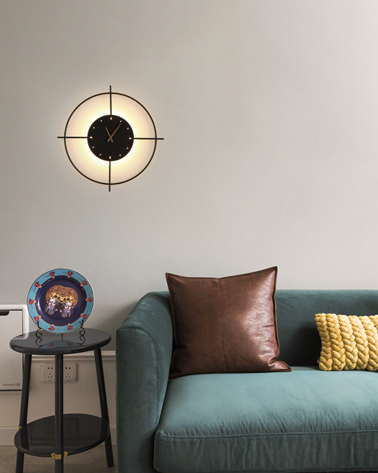 Horloge Murale Lumineuse avec LED