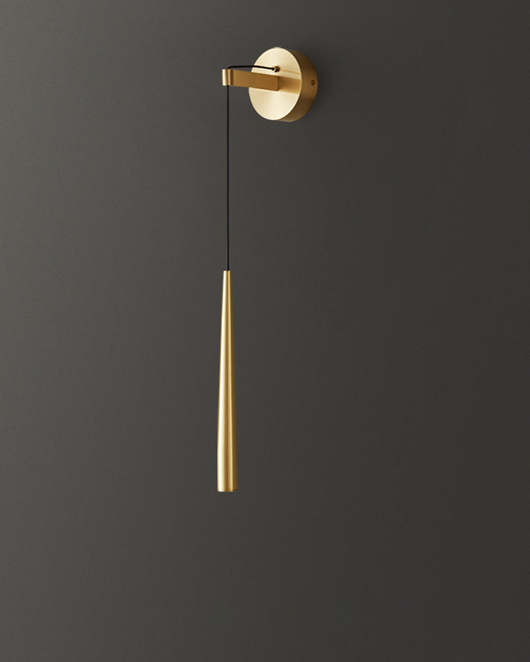 Wall Sconce - Conical Brass