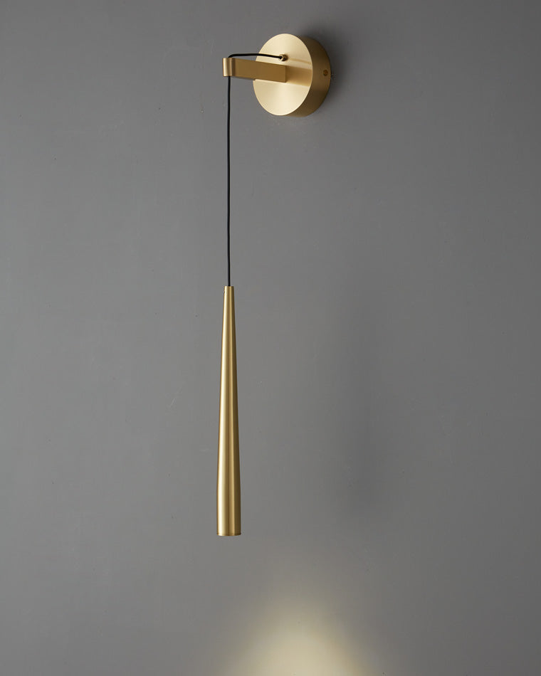 Wall Sconce - Conical Brass