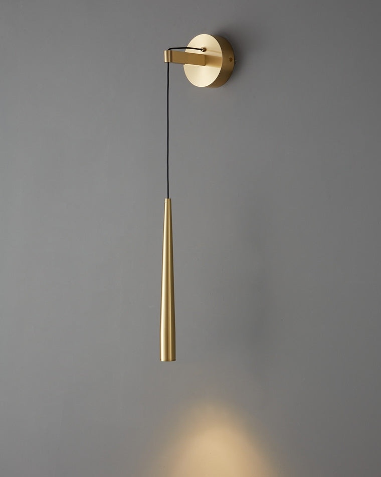 Wall Sconce - Conical Brass