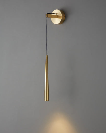 Wall Sconce - Conical Brass