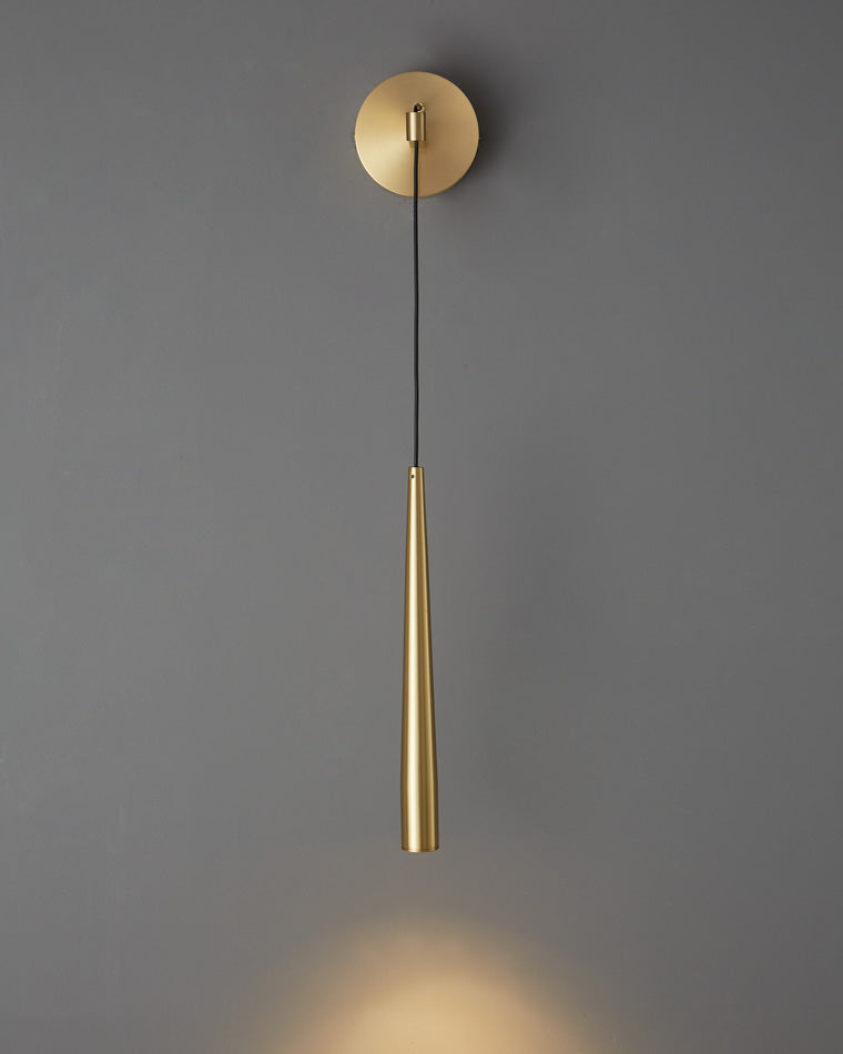 Wall Sconce - Conical Brass