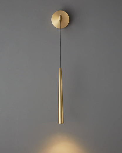 Wall Sconce - Conical Brass