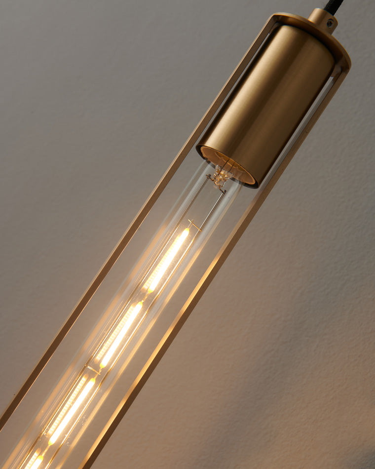 Hanging Crystal Wall Light