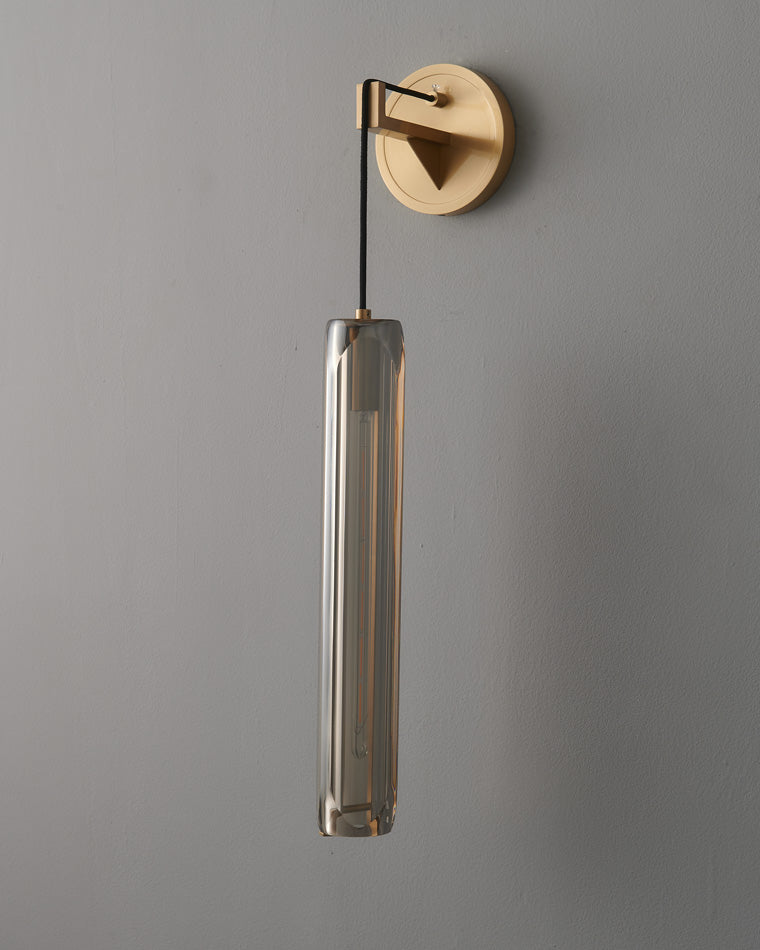 Hanging Crystal Wall Light