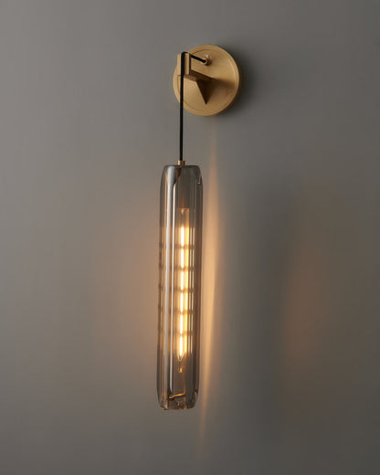 Hanging Crystal Wall Light