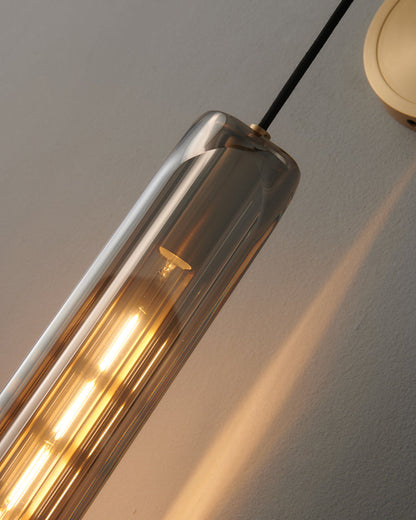 Hanging Crystal Wall Light