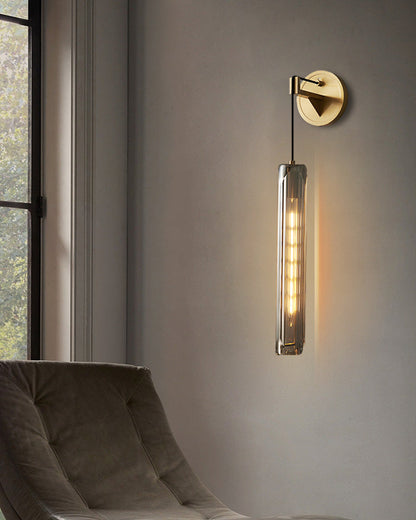 Hanging Crystal Wall Light