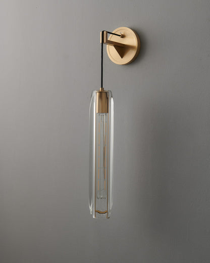 Hanging Crystal Wall Light