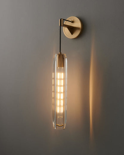 Hanging Crystal Wall Light