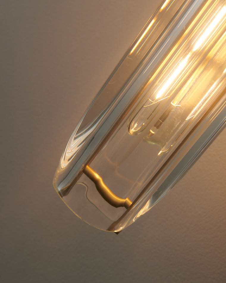 Hanging Crystal Wall Light