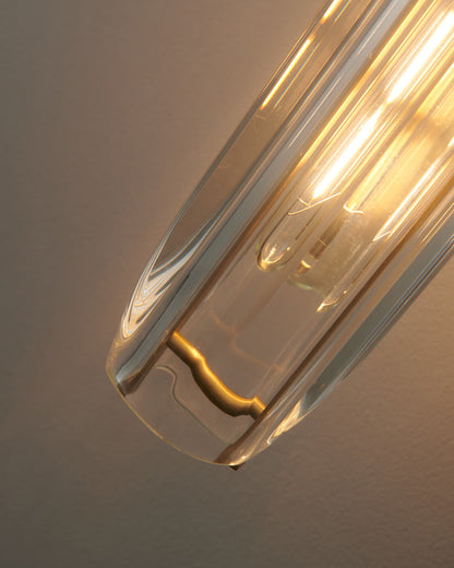 Hanging Crystal Wall Light