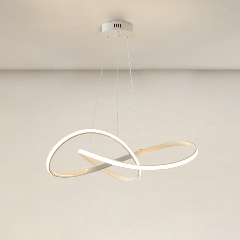 Infinity Ribbon Chandelier