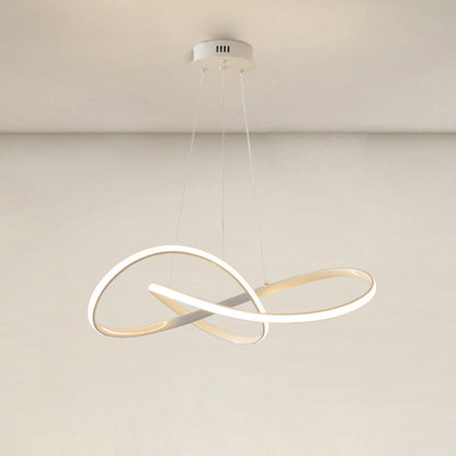 Infinity Ribbon Chandelier