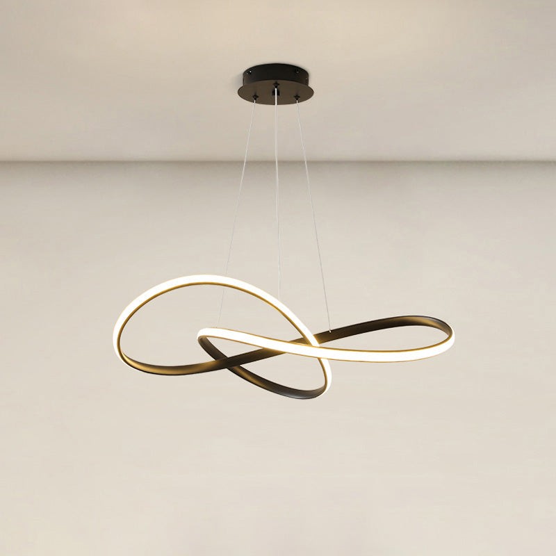 Infinity Ribbon Chandelier