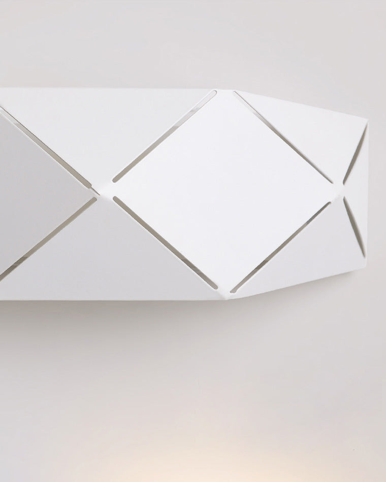 Ultra Modern Half Shade Wall Sconce