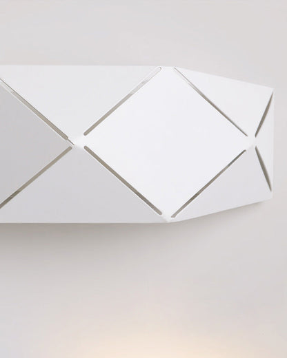 Ultra Modern Half Shade Wall Sconce