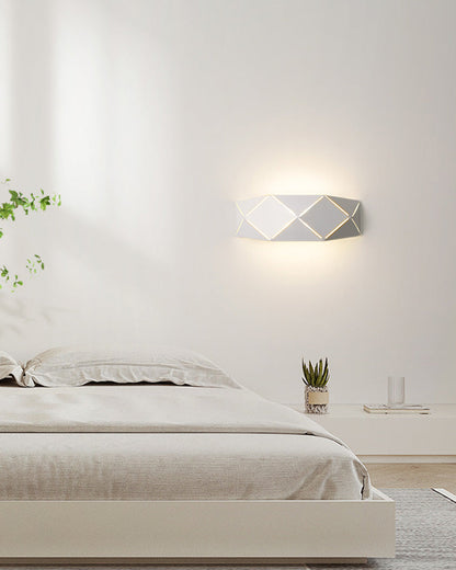 Ultra Modern Half Shade Wall Sconce