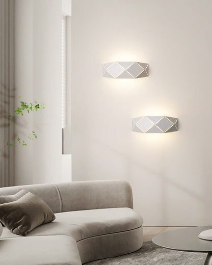 Ultra Modern Half Shade Wall Sconce