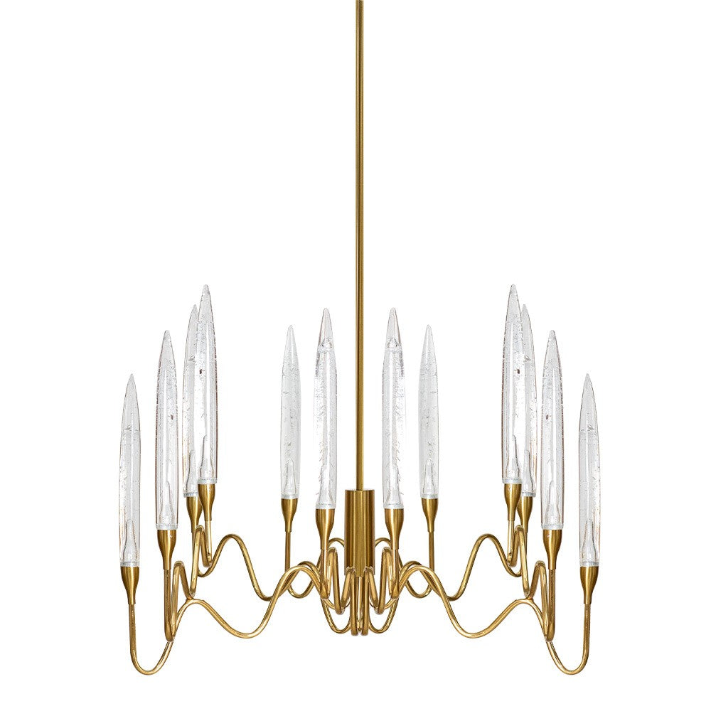 Golden Glow Chandelier