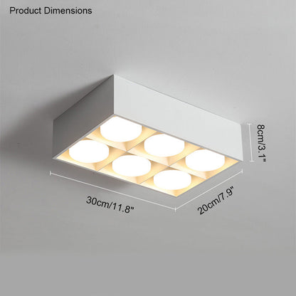 Square Recessed Ceiling Light