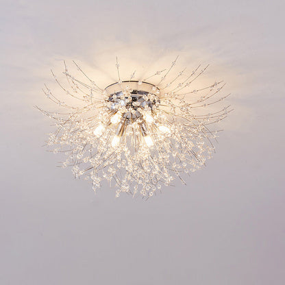 Dandelion Crystal Ceiling Light