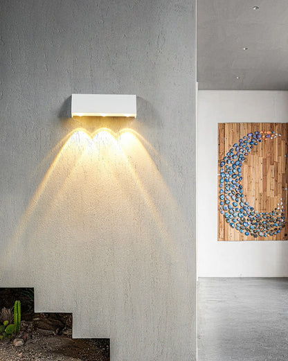 Applique Murale Extérieure Downlight Noire – Éclairage Minimaliste et Élégance Moderne