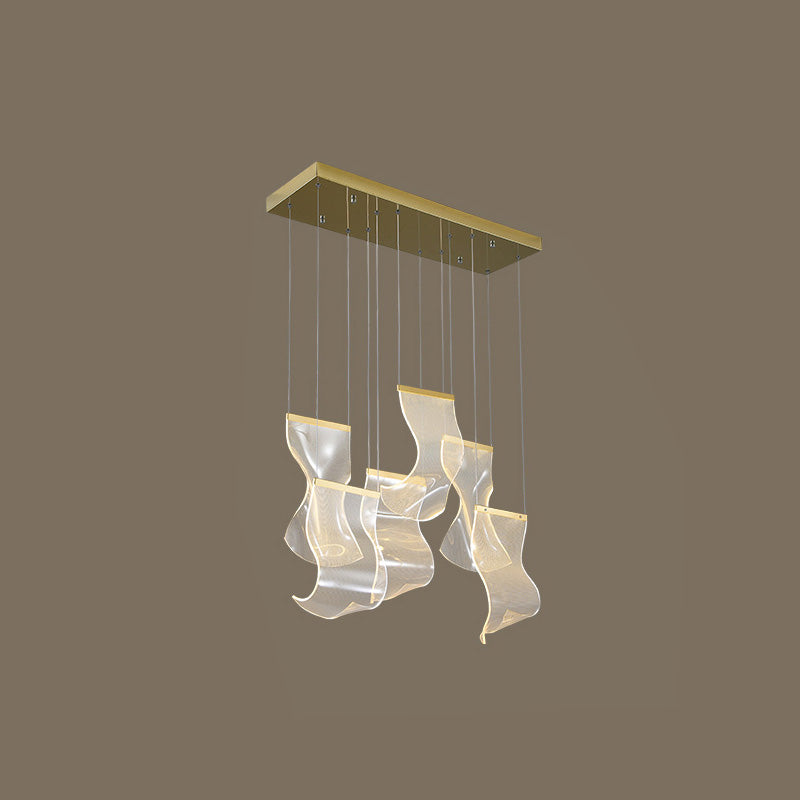 Brass Breeze Chandelier