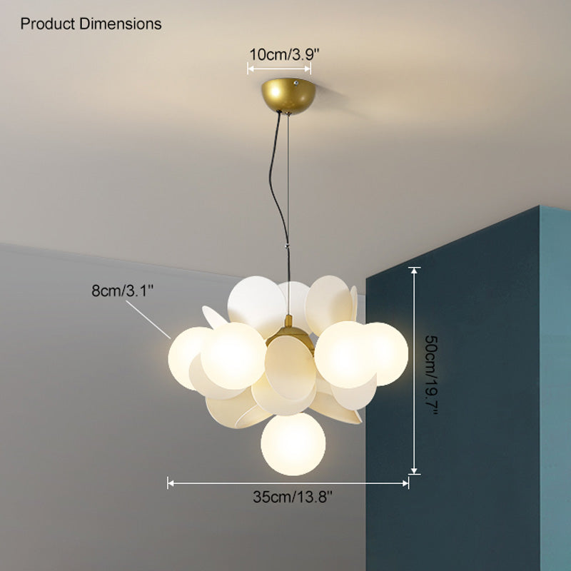 Branched Bubble Chandelier - Brilliant Art