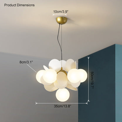 Branched Bubble Chandelier - Brilliant Art