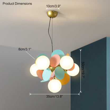 Branched Bubble Chandelier - Brilliant Art