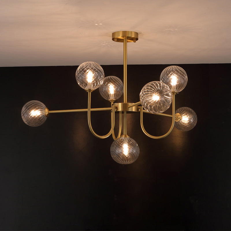 Moon Arm Chandelier