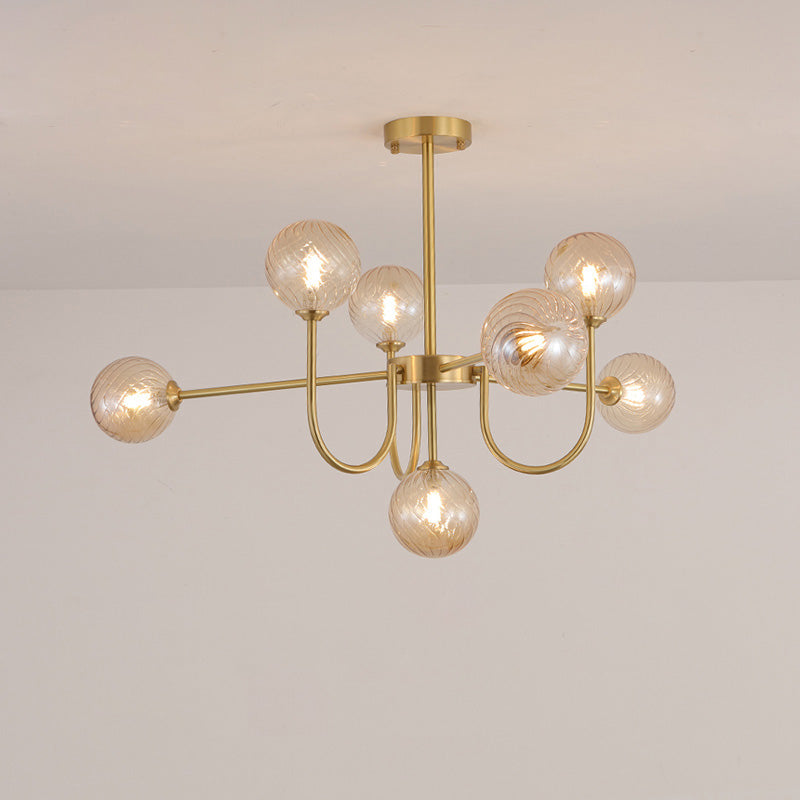 Moon Arm Chandelier
