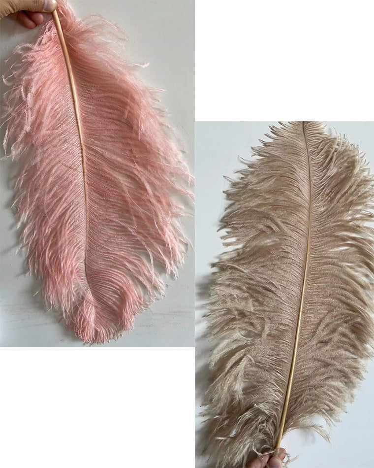 "Feather Oasis" Floor Lamp