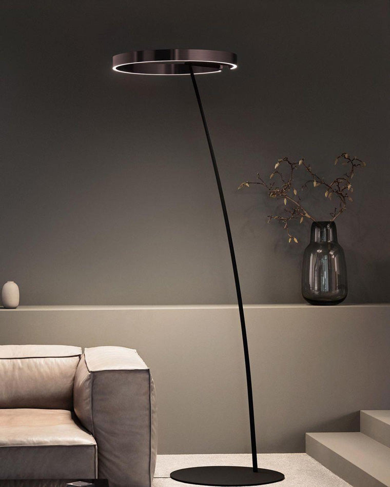 Lampadaire Arc Circulaire à LED