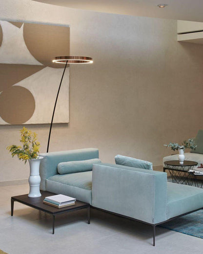 Lampadaire Arc Circulaire à LED