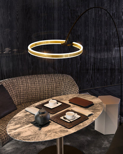 Lampadaire Arc Circulaire à LED