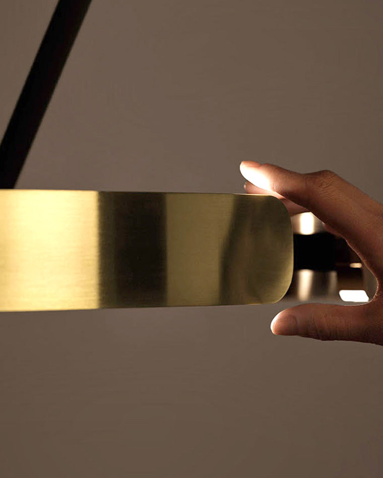 Lampadaire Arc Circulaire à LED
