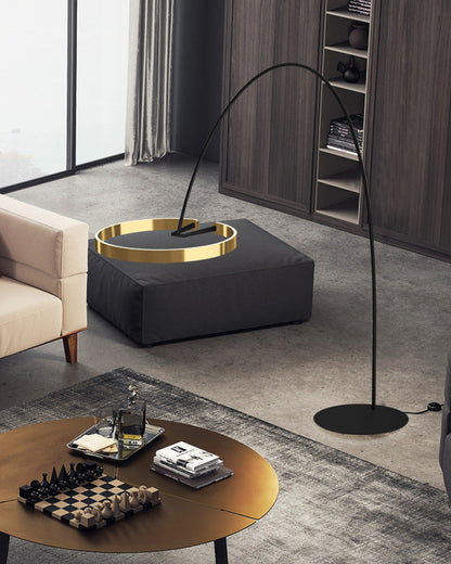 Lampadaire Arc Circulaire à LED