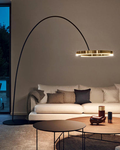 Lampadaire Arc Circulaire à LED