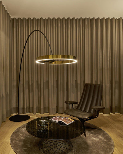 Lampadaire Arc Circulaire à LED