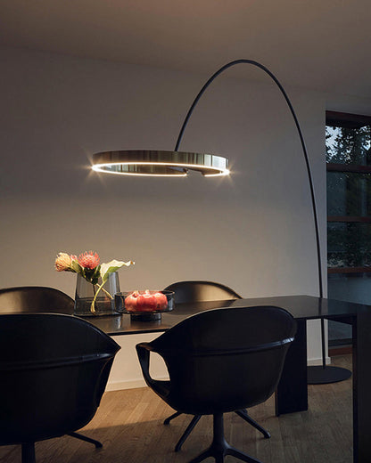 Lampadaire Arc Circulaire à LED