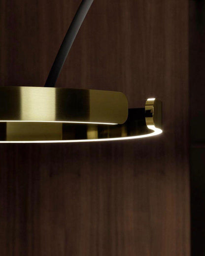 Lampadaire Arc Circulaire à LED