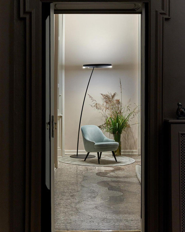 Lampadaire Arc Circulaire à LED