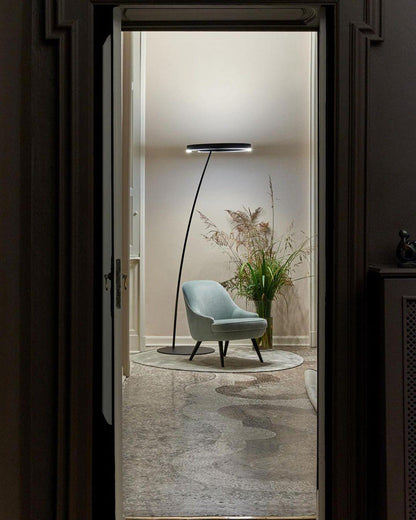 Lampadaire Arc Circulaire à LED