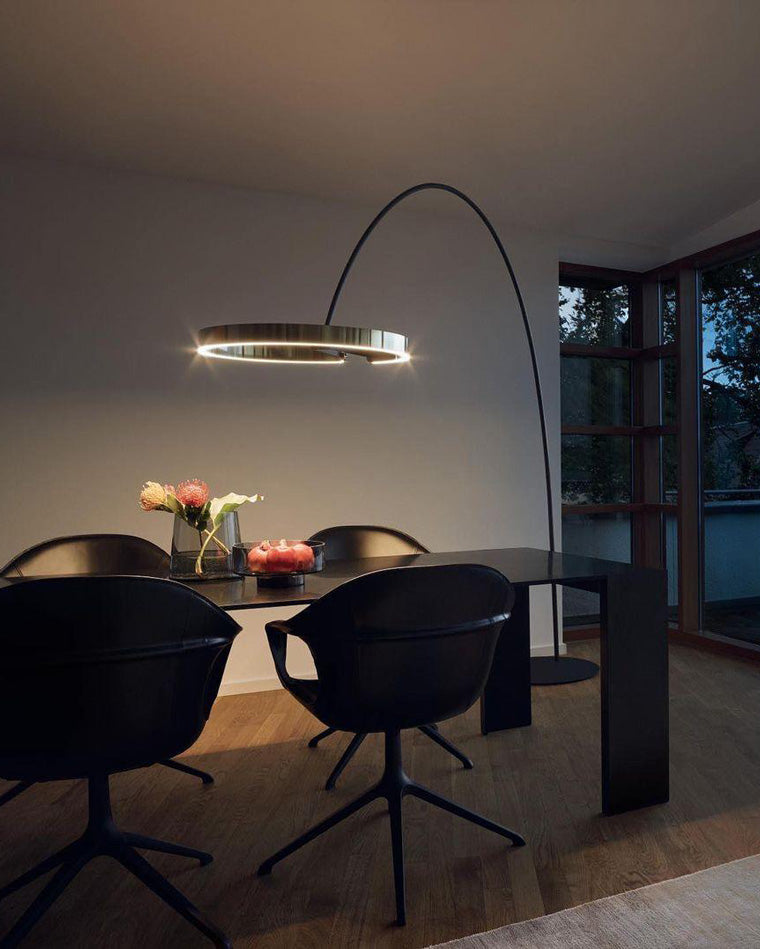 Lampadaire Arc Circulaire à LED